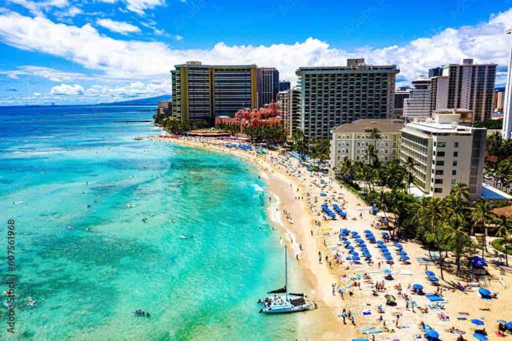 Seashore Waikiki Studio 1 Block From A Beach No Resort Fees Honolulu Exterior photo